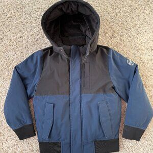 abercrombie kids Ultra Collection bomber winter jacket blue black 7/8
